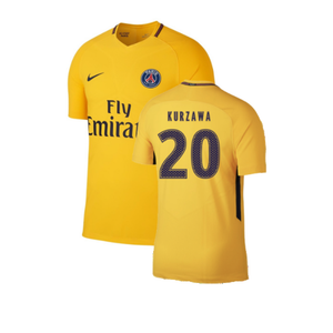 PSG 2017-18 Away Shirt (S) (Fair) (Kurzawa 20)_0