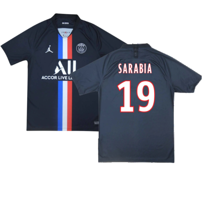 PSG 2019-20 Fourth Shirt (S) (Sarabia 19) (BNWT)