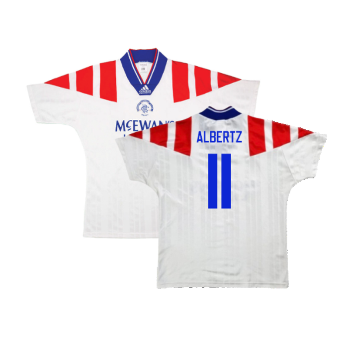 Rangers 1992-93 Away Shirt (XL) (Excellent) (ALBERTZ 11)