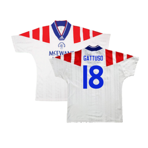 Rangers 1992-93 Away Shirt (Excellent) (GATTUSO 18)_0