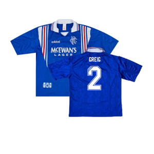 Rangers 1996-97 Home Shirt (XL) (Excellent) (GREIG 2)_0