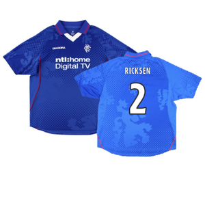 Rangers 2002-2003 Home Shirt (XXL) (Excellent) (Ricksen 2)_0