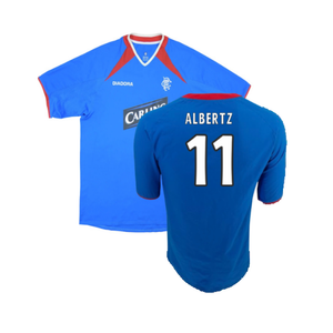 Rangers 2003-2004 Home Shirt (XXL) (Excellent) (ALBERTZ 11)_0