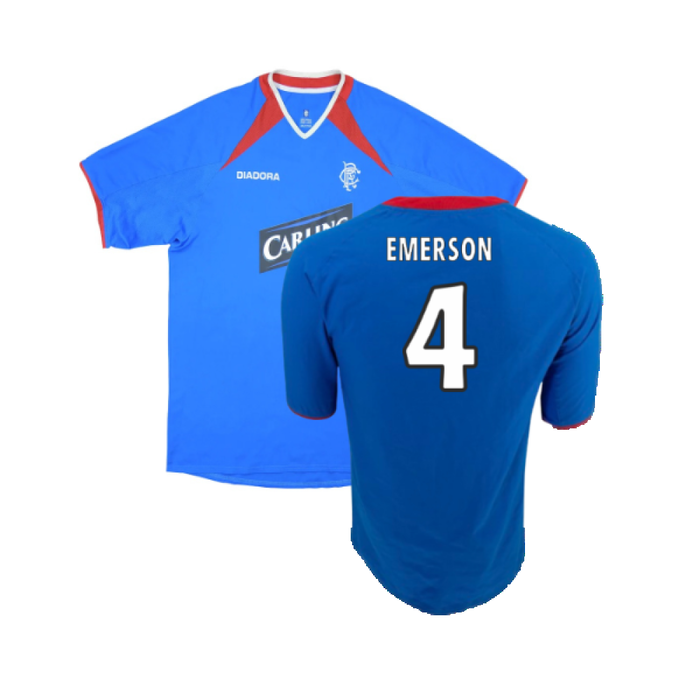 Rangers 2003-2004 Home Shirt (XXL) (Excellent) (Emerson 4)