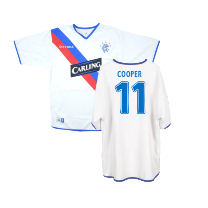 Rangers 2004-05 Away Shirt (L) (Very Good) (COOPER 11)