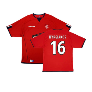 Rangers 2004-05 Third Shirt (L) (Very Good) (Kyrgiakos 16)_0