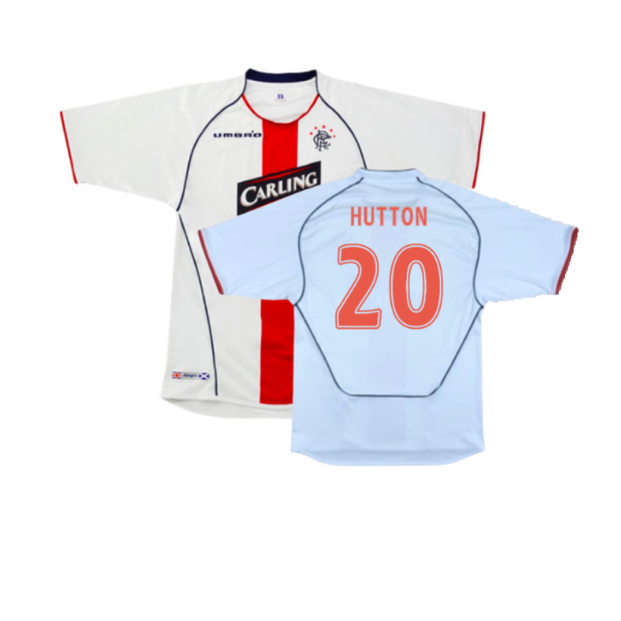 Rangers 2005-2006 Away Shirt (Excellent) (Hutton 20)