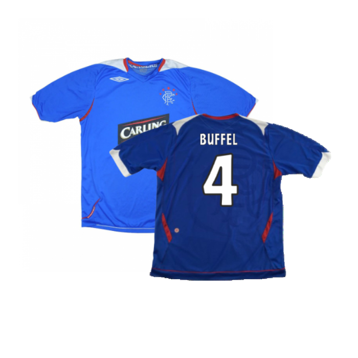 Rangers 2006-07 Home Shirt (Good) (Buffel 4)