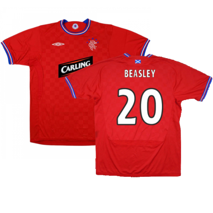 Rangers 2009-10 Away Shirt (Excellent) (Beasley 20)