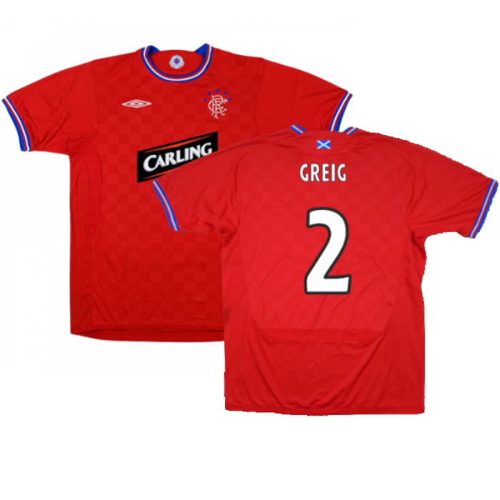 Rangers 2009-10 Away Shirt (Excellent) (GREIG 2)