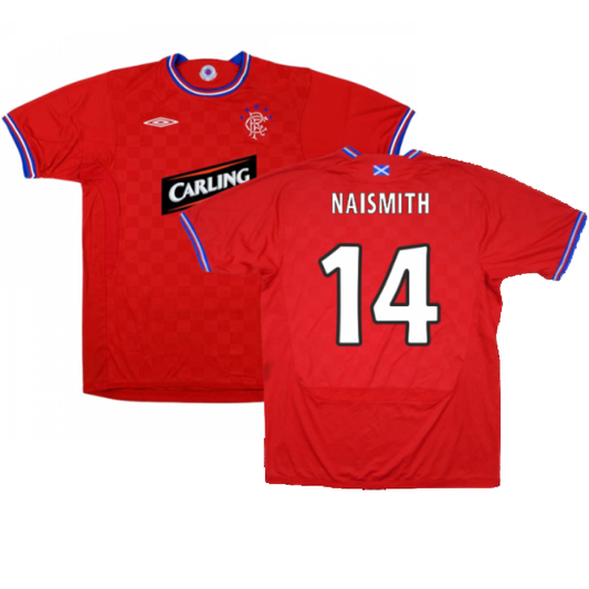 Rangers 2009-10 Away Shirt (Excellent) (Naismith 14)_0