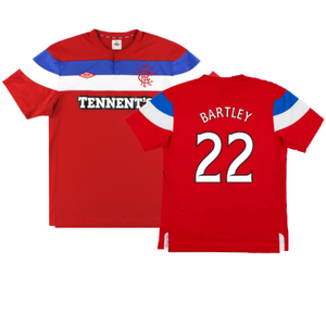 Rangers 2011-12 Away Shirt (L) (Very Good) (Bartley 22)_0