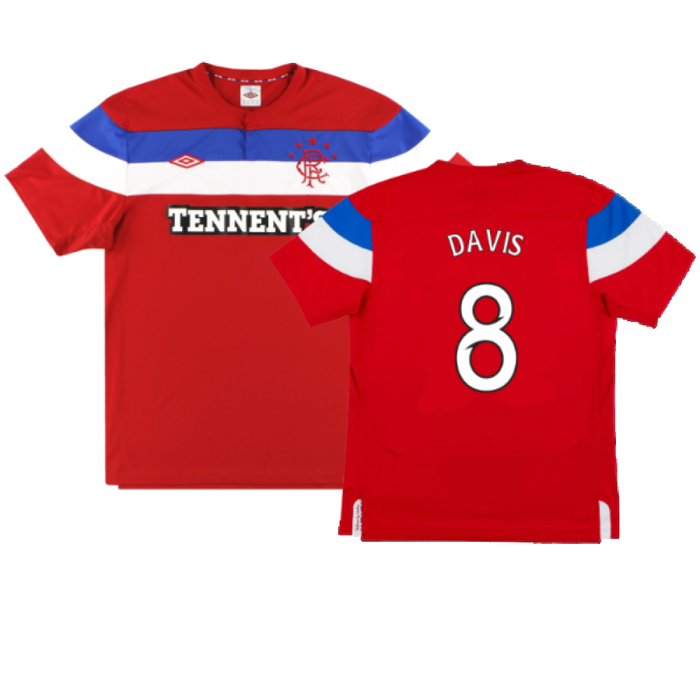 Rangers 2011-12 Away Shirt (L) (Very Good) (Davis 8)