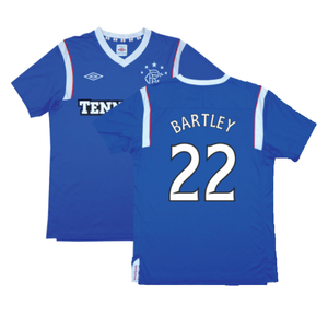 Rangers 2011-12 Home Shirt (L) (Very Good) (Bartley 22)_0