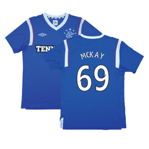 Rangers 2011-12 Home Shirt (L) (Very Good) (McKay 69)_0