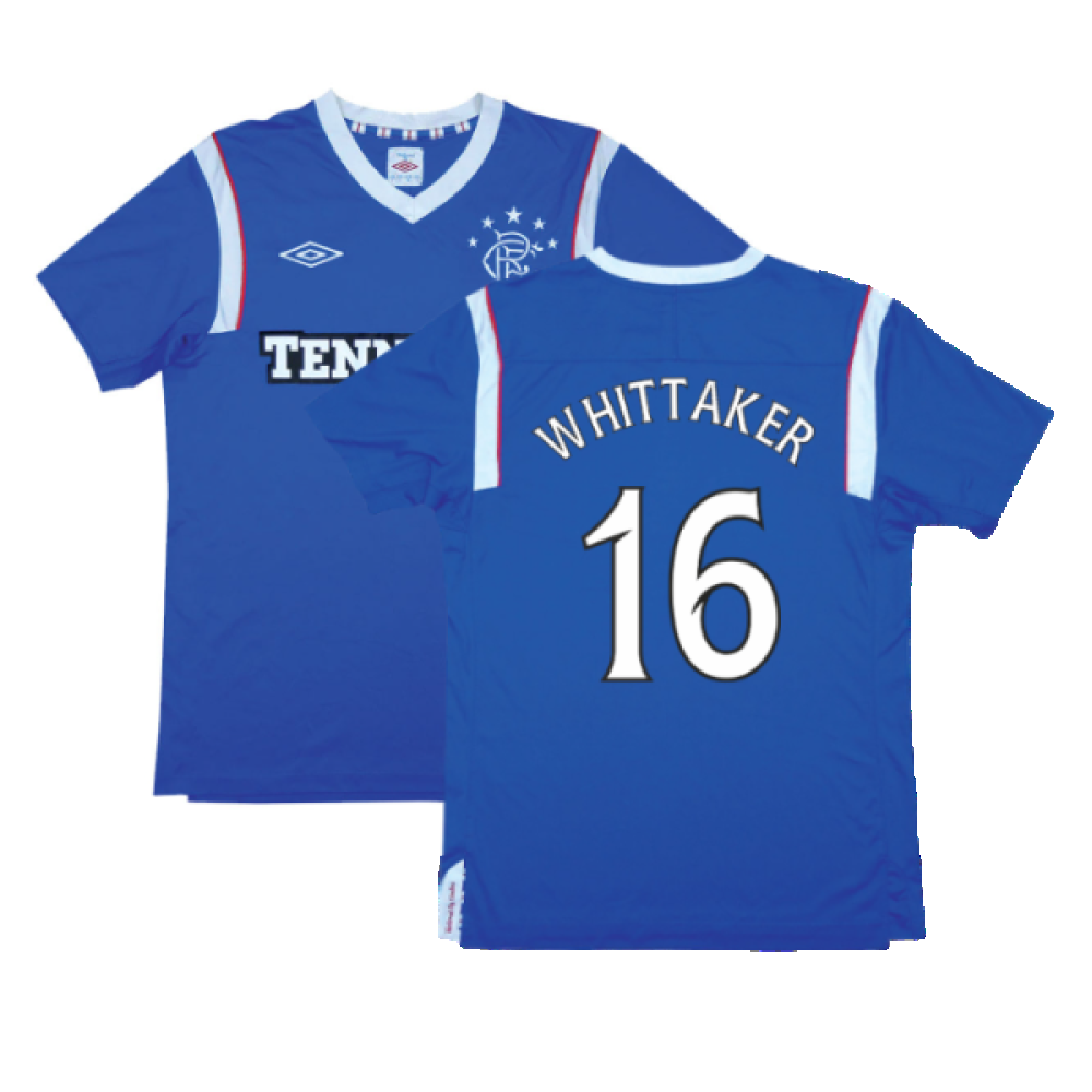 Rangers 2011-12 Home Shirt (L) (Very Good) (Whittaker 16)_0