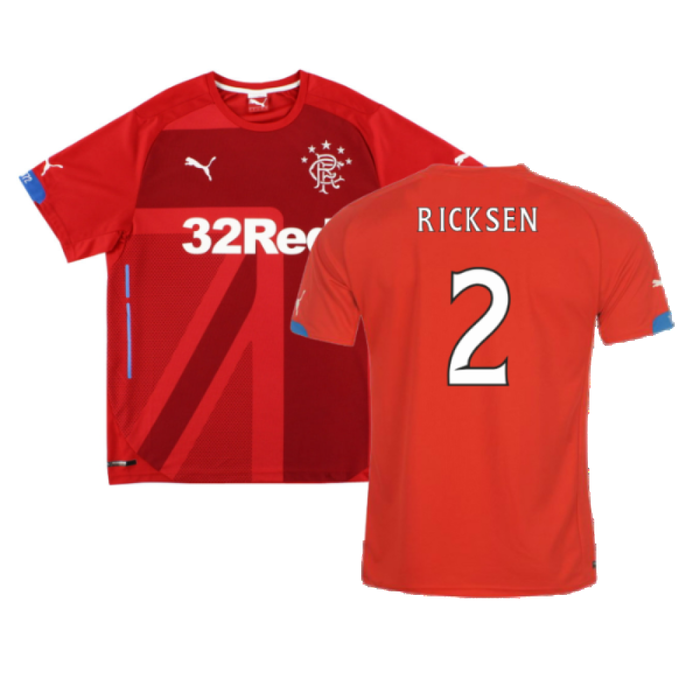 Rangers 2014-15 Third Shirt (L) (Very Good) (RICKSEN 2)