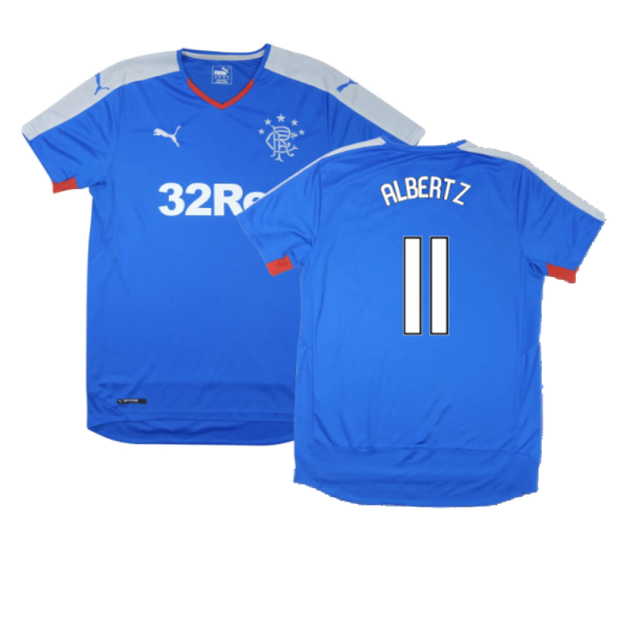 Rangers 2015-16 Home Shirt (S) (Excellent) (ALBERTZ 11)