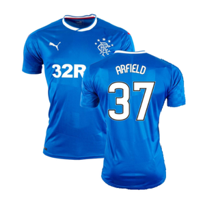 Rangers 2016-17 Home Shirt (L) (Excellent) (Arfield 37)_0