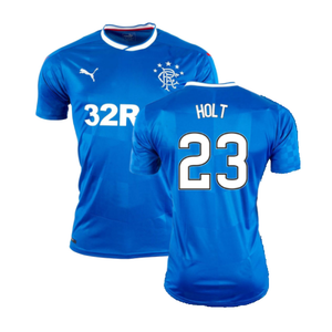 Rangers 2016-17 Home Shirt (XL) (Very Good) (Holt 23)_0