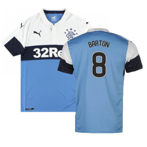 Rangers 2016-17 Third Shirt (XXL) (Excellent) (Barton 8)_0