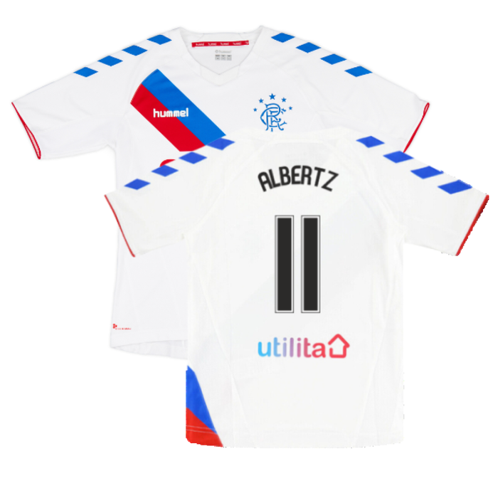 Rangers 2018-19 Away Shirt (S) (Very Good) (ALBERTZ 11)