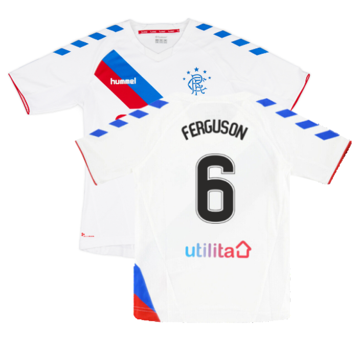 Rangers 2018-19 Away Shirt (S) (Very Good) (FERGUSON 6)