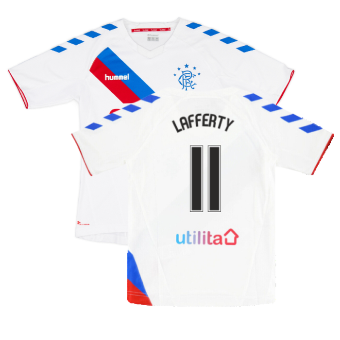 Rangers 2018-19 Away Shirt (S) (Very Good) (Lafferty 11)