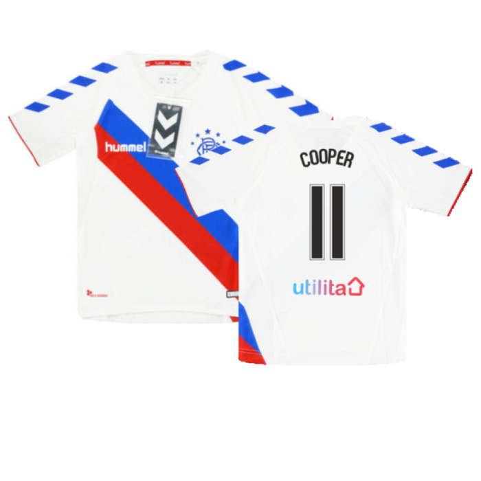 Rangers 2018-19 Away Shirt (Sponsorless) (SB) (BNWT) (COOPER 11)