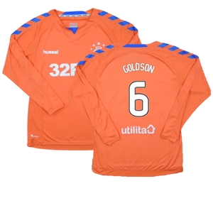 Rangers 2018-19 Long Sleeve Third Shirt (S) (Excellent) (GOLDSON 6)_0