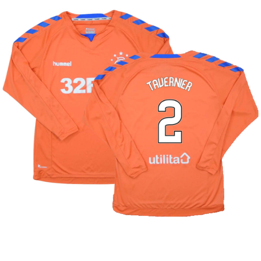 Rangers 2018-19 Long Sleeve Third Shirt (S) (Excellent) (TAVERNIER 2)_0