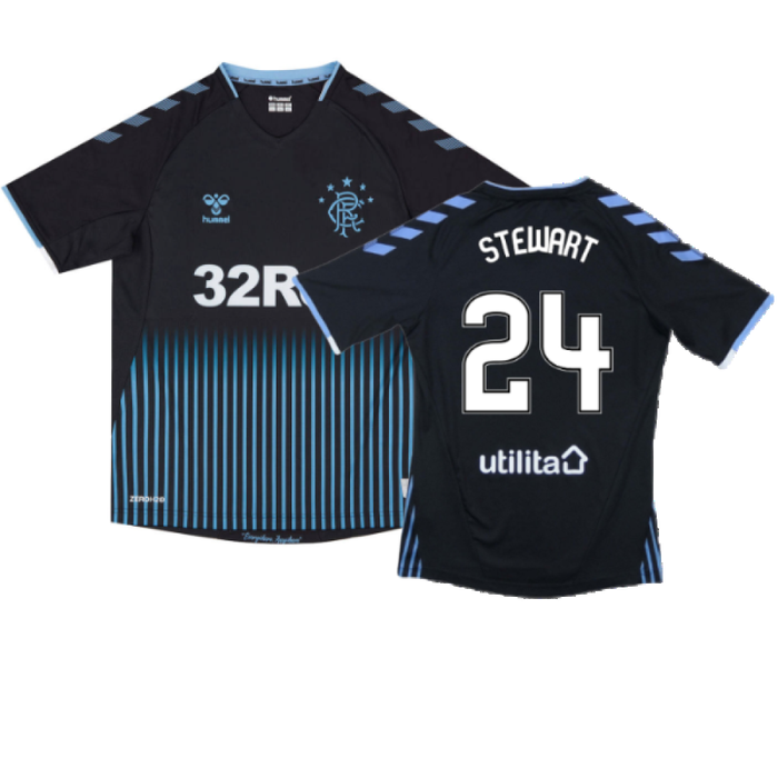 Rangers 2019-20 Away Shirt (L) (Very Good) (Stewart 24)