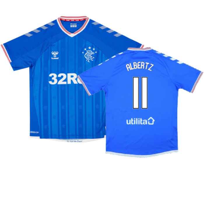 Rangers 2019-20 Home Shirt (L) (Excellent) (ALBERTZ 11)