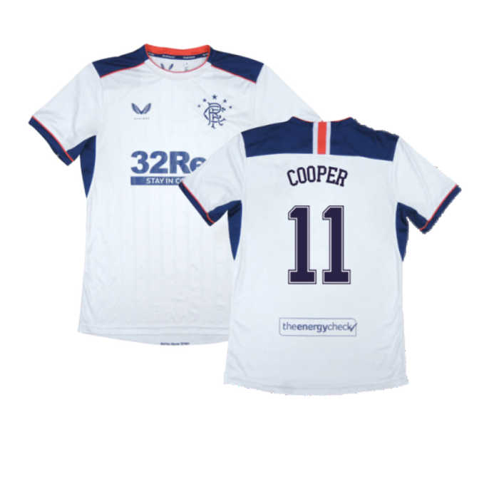 Rangers 2020-21 Away Shirt (4XL) (Excellent) (COOPER 11)