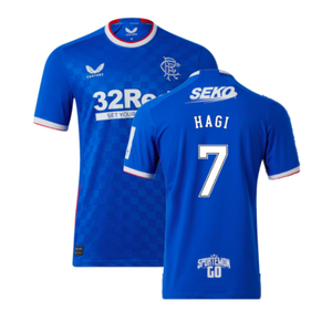 Rangers 2022-23 Home Shirt (L) (Mint) (HAGI 7)_0