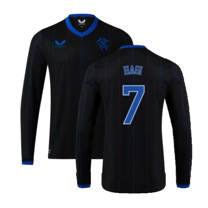 Rangers 2022-23 Long Sleeve Fourth Shirt (XXL) (Excellent) (HAGI 7)