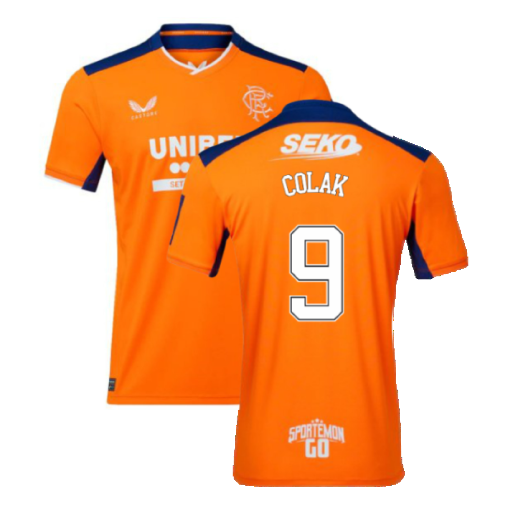 Rangers 2022-23 Third Shirt (M) (Mint) (COLAK 9)_0