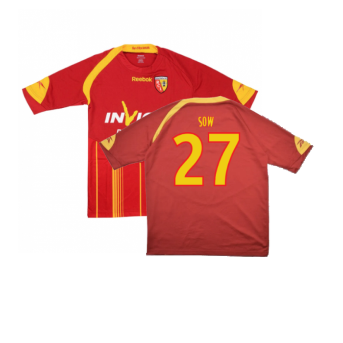 RC Lens 2009-10 Home Shirt (2xl) (Very Good) (Sow 27)