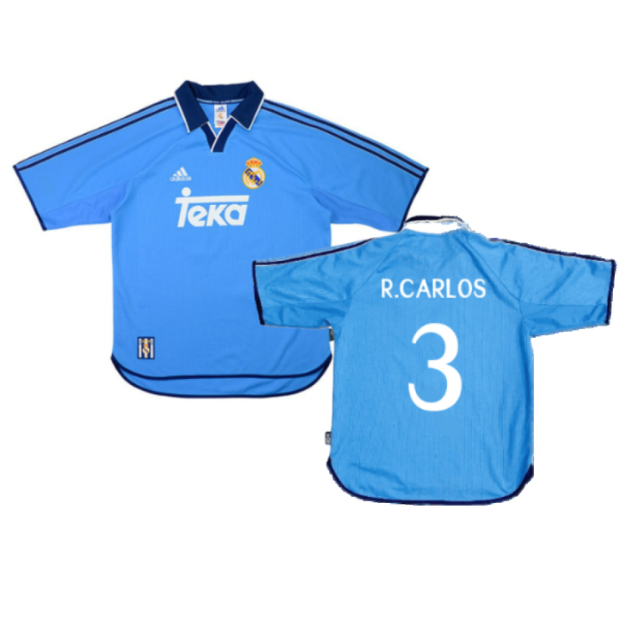 Real Madrid 1999-2000 Third (S) (Good) (R.Carlos 3)