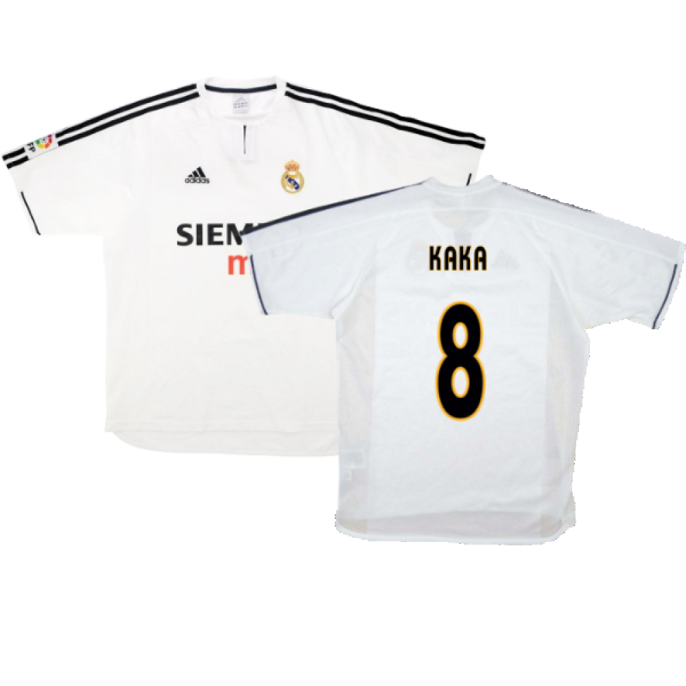 Real Madrid 2003-04 Home Shirt (M) (Good) (Kaka 8) – Classic