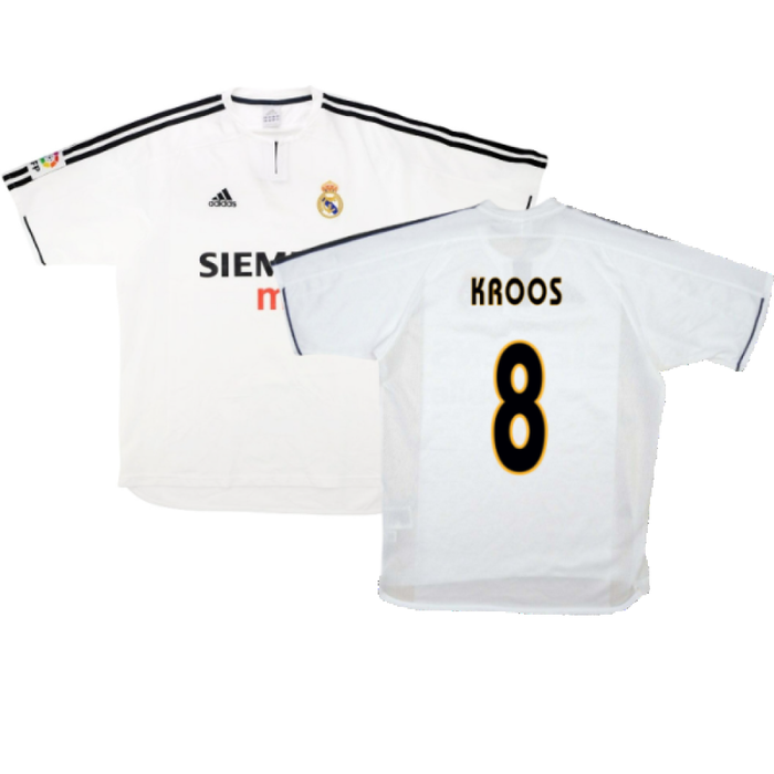 Real Madrid 2003-04 Home Shirt (S) (Good) (Kroos 8)