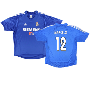 Real Madrid 2004-05 Third Shirt (L) (Excellent) (MARCELO 12)_0