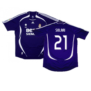 Real Madrid 2006-2007 Third Shirt (S) (Excellent) (Solari 21)_0