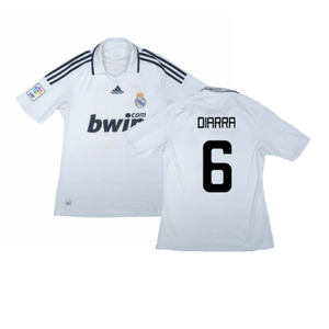 Real Madrid 2008-09 Home Shirt (L) (Very Good) (Diarra 6)_0