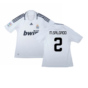 Real Madrid 2008-09 Home Shirt (L) (Very Good) (M.Salgado 2)_0