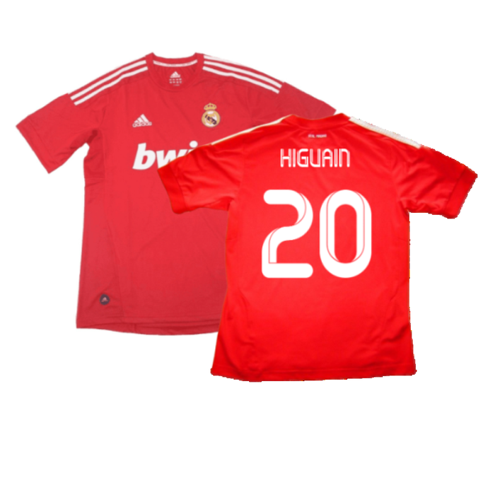 Real Madrid 2011-12 CL Third Shirt (S) (Excellent) (Higuain 20)