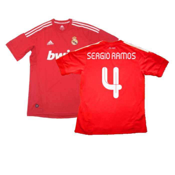 Real Madrid 2011-12 CL Third Shirt (S) (Excellent) (Sergio Ramos 4)