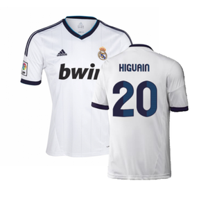 Real Madrid 2012-13 Home Shirt (XL) (Very Good) (Higuain 20)_0