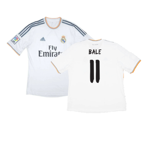 Real Madrid 2013-14 Home (M) (Very Good) (Bale 11)_0