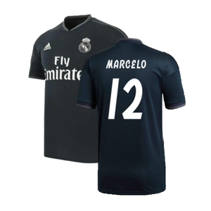 Real Madrid 2018-19 Away Shirt (S) (Very Good) (Marcelo 12)_0